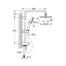 Grohe Vitalio Start Душевая система, Хром (nte004)