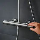 HANSGROHE Pulsify S Puro Душевая система, хром (24236000)