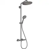 HANSGROHE Croma Select S душевая система, чёрный хром (26891340)