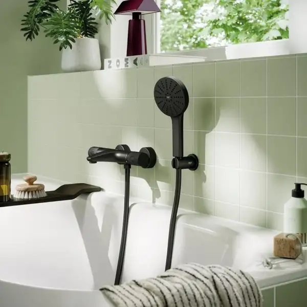 Grohe Vitalio Joy+ 120 Душевой набор, чёрный (1348652430)