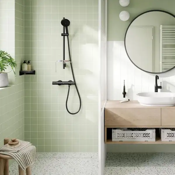 Grohe Vitalio Joy+ душ. гарнитур, чёрный (1348662430)