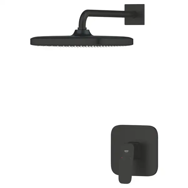 Grohe Cubeo Душевая система, чёрная (1053342430)
