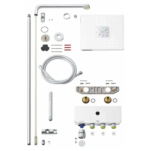 Grohe Euphoria Душевая система, белая (26508LS0) (26508ls0)