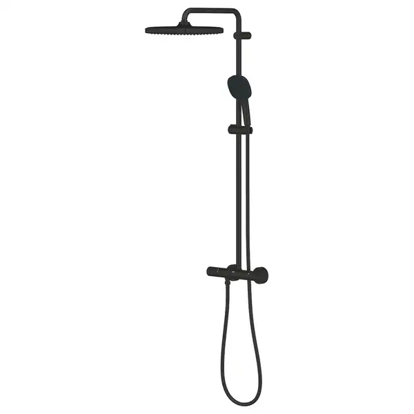 Grohe Vitalio Comfort 110 Душевая система, чёрная (266962431)