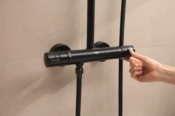 Grohe Vitalio Comfort 110 Душевая система, чёрная (266962431)