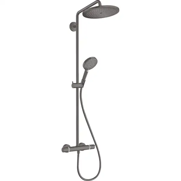 HANSGROHE Croma Select S душевая система, чёрный хром (26891340)