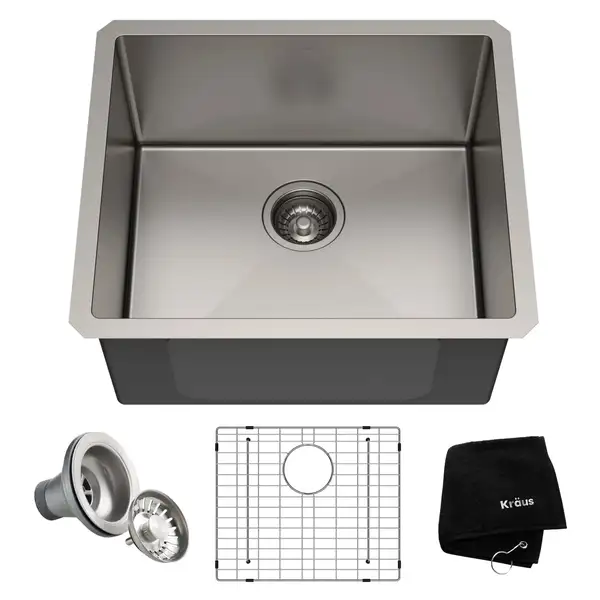 Kraus Standart PRO мойка, сталь (KHU101-21)