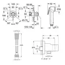 GROHE Готовий комплект для гігієнічного душу Bau Classic з New Tempesta-F (111048) фото 2 Aquada.com.ua