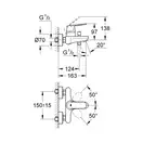 Смеситель для ванны Grohe Eurosmart Cosmopolitan (цвет - хром) (32831000) фото 2 Aquada.com.ua