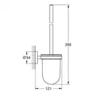 GROHE Туалетний ершик у комплекті Essentials  (40374001) фото 2 Aquada.com.ua