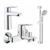 Набір змішувачів для ванни M-Size Grohe BauLoop (123215M)