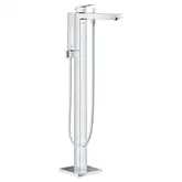 Grohe Eurocube Напольный смеситель для ванны, хром (23672001)