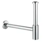 Сифон для раковини GROHE 28912000 без випуску (під донний клапан) без ревізії (Колір хром) 1 1/4''