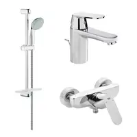 GROHE Набiр змiшувачiв Eurosmart Cosmopolitan 3 в 1, для душу (126114S)