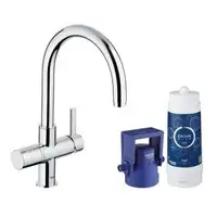 Grohe Blue Pure Змішувач кухонний з фільтром, хром (33249001)
