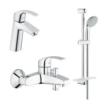 GROHE Набір для ванни Eurosmart  3 в 1 (123246M) (123246M) фото 1 Aquada.com.ua