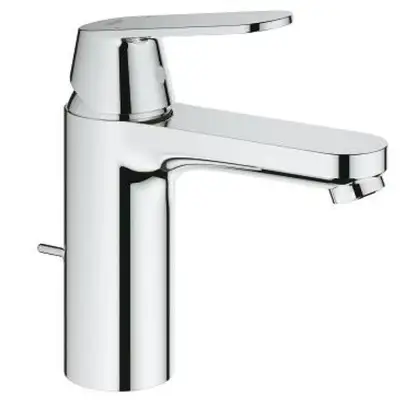 Смеситель для раковины Grohe Eurosmart Cosmopolitan (цвет - хром), с донным клапаном (23325000) фото 1 Aquada.com.ua Смеситель для раковины Grohe Eurosmart Cosmopolitan (цвет - хром), с донным клапаном (23325000) фото 1 Aquada.com.ua