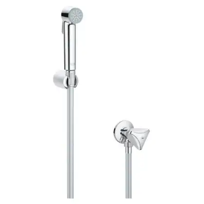 GROHE Душевой набор с угловым вентилем, 1 вид струи, хром Tempesta-F Trigger Spray 30 (27514001) фото 1 Aquada.com.ua GROHE Душевой набор с угловым вентилем, 1 вид струи, хром Tempesta-F Trigger Spray 30 (27514001) фото 1 Aquada.com.ua