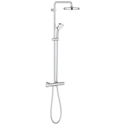 GROHE Душова система з термостатом для настінного монтажу New Tempesta Cosmopolitan 210 (27922001) фото 1 Aquada.com.ua GROHE Душова система з термостатом для настінного монтажу New Tempesta Cosmopolitan 210 (27922001) фото 1 Aquada.com.ua