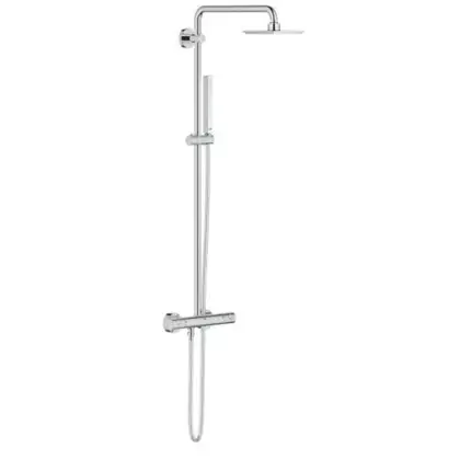 GROHE Душова система з термостатом Euphoria Cube (27932000) фото 1 Aquada.com.ua GROHE Душова система з термостатом Euphoria Cube (27932000) фото 1 Aquada.com.ua
