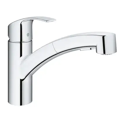 Смеситель для кухни Grohe Eurosmart (цвет - хром) (30305000) фото 1 Aquada.com.ua