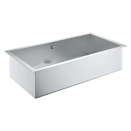 GROHE Мийка для кухні 864 x 464 мм, 1 чаша, матова, в рівень зі стільницею (31580SD0) (31580SD0) фото 1 Aquada.com.ua GROHE Мийка для кухні 864 x 464 мм, 1 чаша, матова, в рівень зі стільницею (31580SD0) (31580SD0) фото 1 Aquada.com.ua