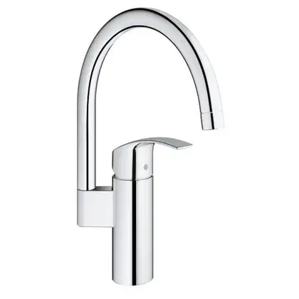 Смеситель для кухни Grohe Eurosmart (цвет - хром) (33202002) фото 1 Aquada.com.ua Смеситель для кухни Grohe Eurosmart (цвет - хром) (33202002) фото 1 Aquada.com.ua