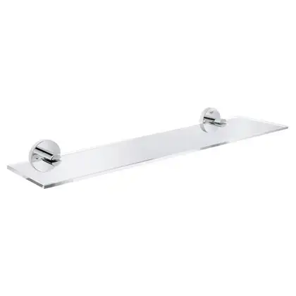 GROHE Полочка стеклянная Essentials , 530мм (40799001) фото 1 Aquada.com.ua GROHE Полочка стеклянная Essentials , 530мм (40799001) фото 1 Aquada.com.ua