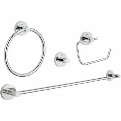 GROHE Набір аксесуарів Essentials  4 в 1 (40823001) фото 1 Aquada.com.ua