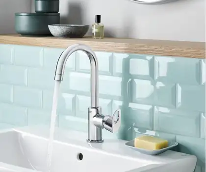 GROHE Одноважільний змішувач для раковини L-Size BauLoop (23763000) фото 3 Aquada.com.ua GROHE Одноважільний змішувач для раковини L-Size BauLoop (23763000) фото 3 Aquada.com.ua