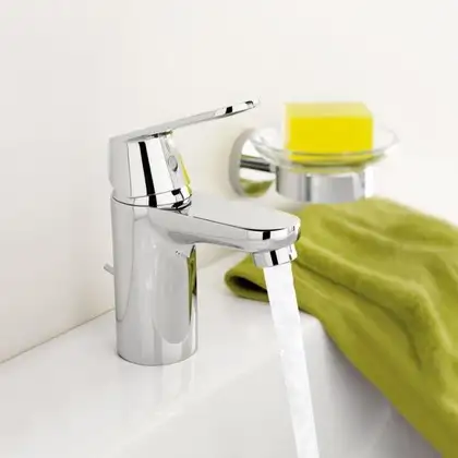 GROHE Смеситель для раковины однорычажный Eurosmart Cosmopolitan (32825000) фото 3 Aquada.com.ua GROHE Смеситель для раковины однорычажный Eurosmart Cosmopolitan (32825000) фото 3 Aquada.com.ua