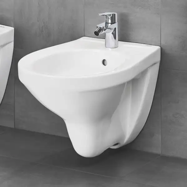 Смеситель для биде Grohe Bau Loop (цвет - хром), с донным клапаном (23338000) фото 3 Aquada.com.ua