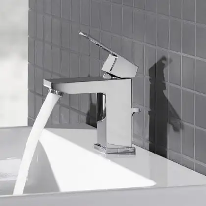 GROHE Смеситель для раковины, однорычажный Eurocube (23127000) фото 3 Aquada.com.ua GROHE Смеситель для раковины, однорычажный Eurocube (23127000) фото 3 Aquada.com.ua