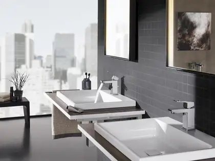 GROHE Смеситель для раковины, однорычажный Eurocube (23127000) фото 5 Aquada.com.ua GROHE Смеситель для раковины, однорычажный Eurocube (23127000) фото 5 Aquada.com.ua