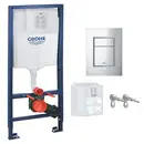 Grohe Rapid SL 3 в 1 Инсталляция для унитаза, хром (39501000)
