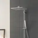 GROHE Душевая система Grohe Euphoria SmartControl 310 Cube Duo 26508000 с термостатом (26508000) фото 3 Aquada.com.ua