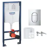 Grohe Rapid SL Инсталляция для унитаза, хром (39504000)