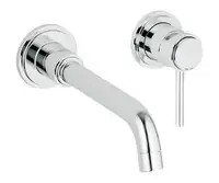 GROHE Смеситель для раковины, однорычажный, на 2 отверстия Atrio (19918000)