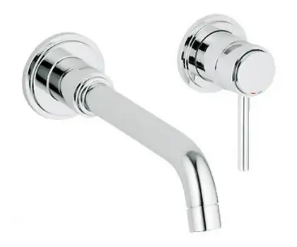 GROHE Смеситель для раковины, однорычажный, на 2 отверстия Atrio (19918000) фото 1 Aquada.com.ua