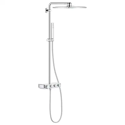 GROHE Душевая система Grohe Euphoria SmartControl 310 Cube Duo 26508000 с термостатом (26508000) фото 1 Aquada.com.ua GROHE Душевая система Grohe Euphoria SmartControl 310 Cube Duo 26508000 с термостатом (26508000) фото 1 Aquada.com.ua