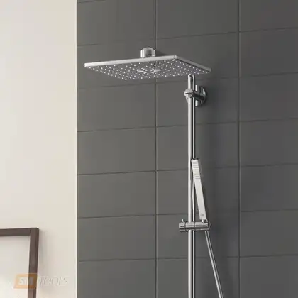 GROHE Душевая система Grohe Euphoria SmartControl 310 Cube Duo 26508000 с термостатом (26508000) фото 3 Aquada.com.ua GROHE Душевая система Grohe Euphoria SmartControl 310 Cube Duo 26508000 с термостатом (26508000) фото 3 Aquada.com.ua