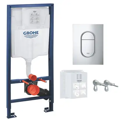 GROHE инсталляция для подвесного  унитаза Rapid SL 3в1 (39504000) фото 1 Aquada.com.ua
