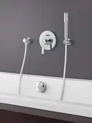 Смеситель однорычажный для ванны Grohe Lineare (цвет - хром) (19297001) фото 4 Aquada.com.ua