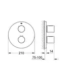 GROHE Термостат для душа GROHTHERM 3000 (19467000) фото 3 Aquada.com.ua