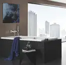 Смеситель однорычажный для ванны Grohe Eurocube Joy DN 15 (цвет - хром) (23666000) фото 2 Aquada.com.ua
