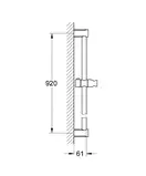 GROHE Душевая штанга TEMPESTA COSMOPOLITAN (27522000) фото 2 Aquada.com.ua