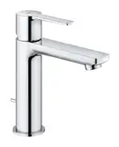 Смеситель однорычажный для раковины Grohe Lineare DN 15 S-Size (цвет - хром) с доным клапаном (32114001) фото 1 Aquada.com.ua