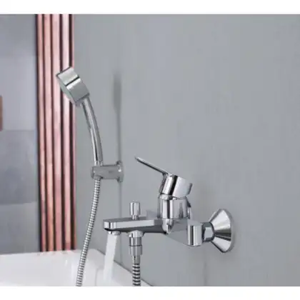 Смеситель для ванны Grohe BauEdg (цвет - хром) (23334000) фото 5 Aquada.com.ua Смеситель для ванны Grohe BauEdg (цвет - хром) (23334000) фото 5 Aquada.com.ua