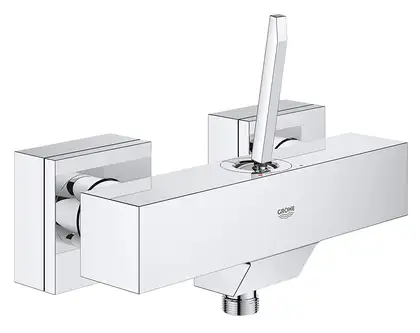 Смеситель однорычажный для душа Grohe Eurocube Joy DN 15 (цвет - хром) (23665000) фото 1 Aquada.com.ua Смеситель однорычажный для душа Grohe Eurocube Joy DN 15 (цвет - хром) (23665000) фото 1 Aquada.com.ua