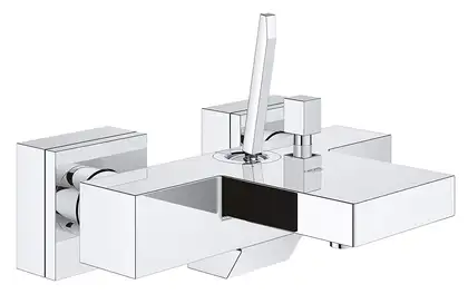 Смеситель однорычажный для ванны Grohe Eurocube Joy DN 15 (цвет - хром) (23666000) фото 1 Aquada.com.ua Смеситель однорычажный для ванны Grohe Eurocube Joy DN 15 (цвет - хром) (23666000) фото 1 Aquada.com.ua